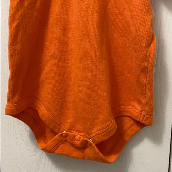 🚨4/$15🚨 George Polo Style Orange Onesie - Picture 3 of 8